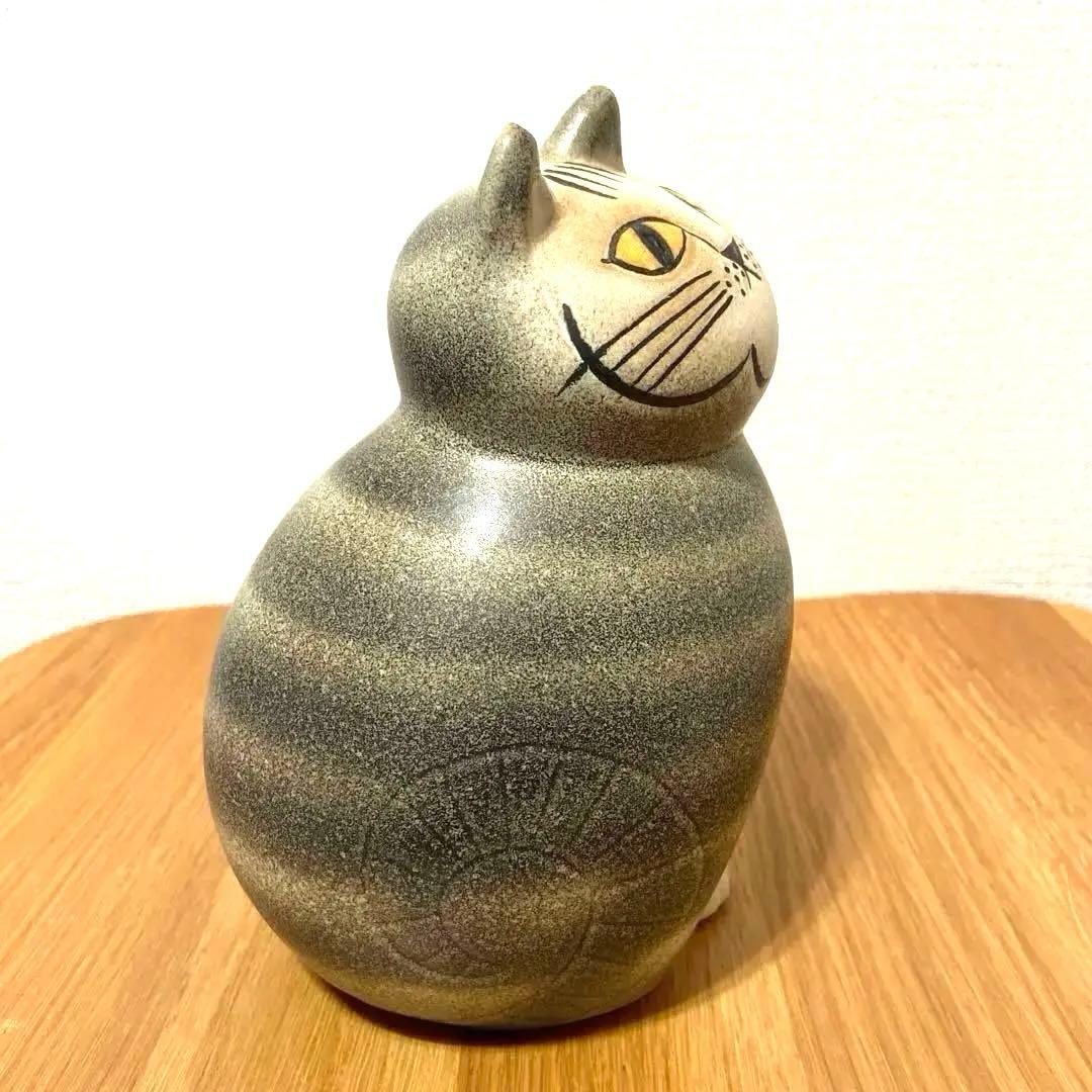 【SALE】【欠け有り】Lisa Larson リサ ラーソン MIA 猫 M