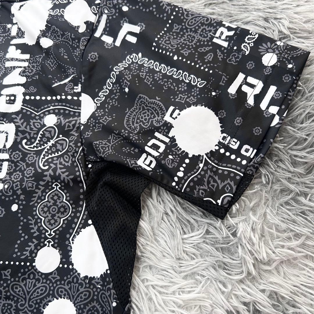 新品　ラッセルノ　セットアップ　ハーフジップ　半袖シャツ　ハーフパンツ　サイズ4