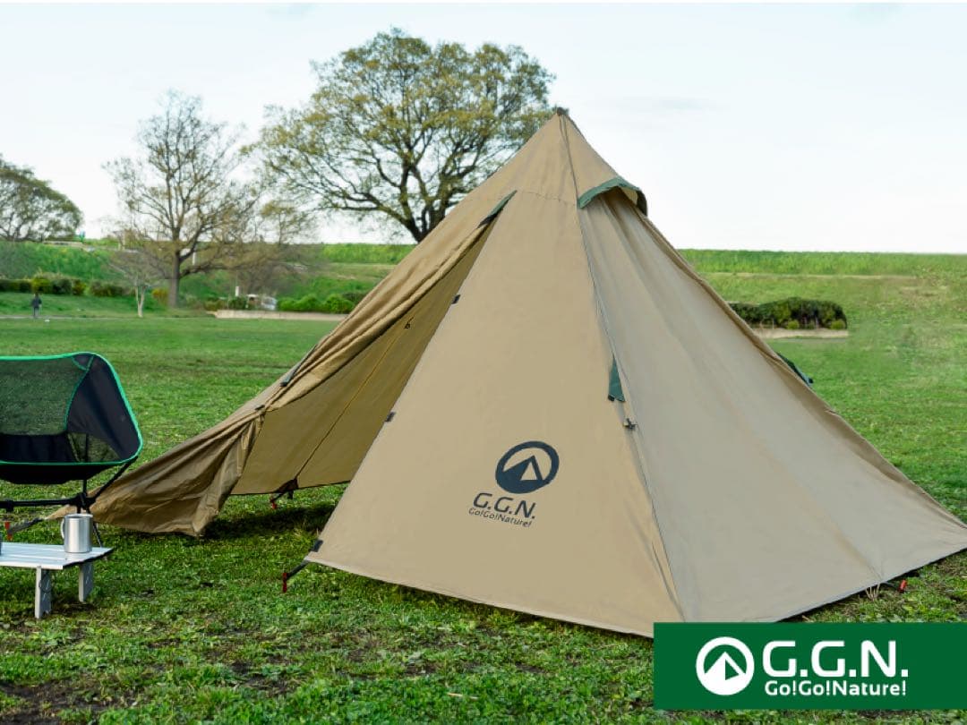 【新品】GGN ワンポールテント & Naturehike シュラフセット