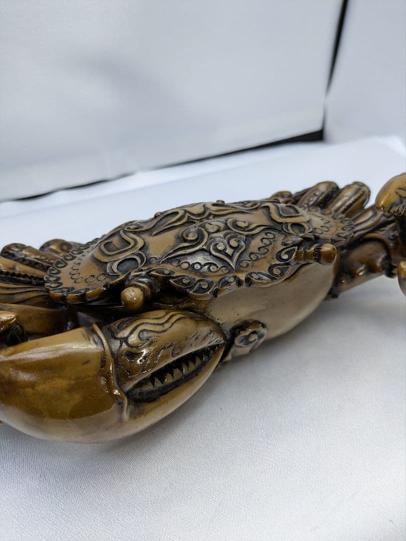 ☆b479、蟹 置物 風水 カニ 風水置物 インテリア 金運祈願 開運