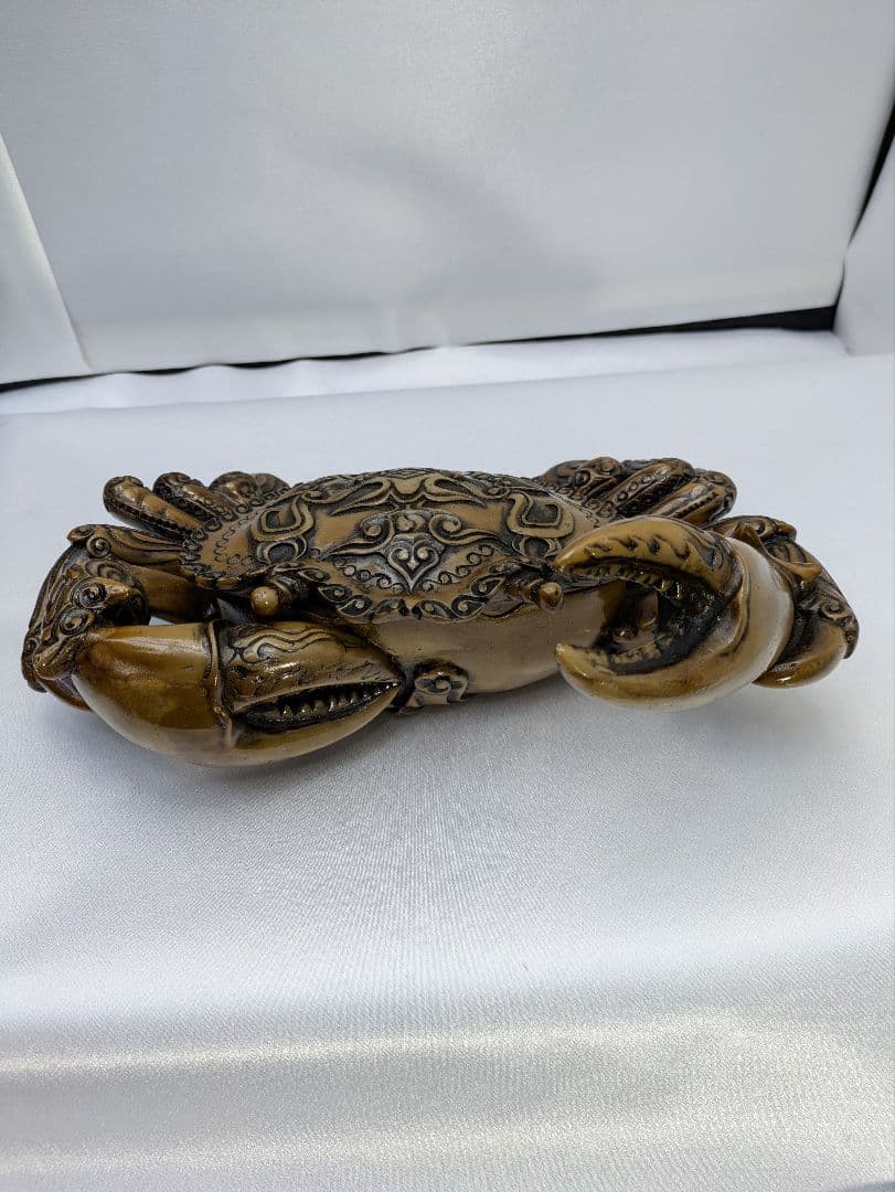 ☆b479、蟹 置物 風水 カニ 風水置物 インテリア 金運祈願 開運
