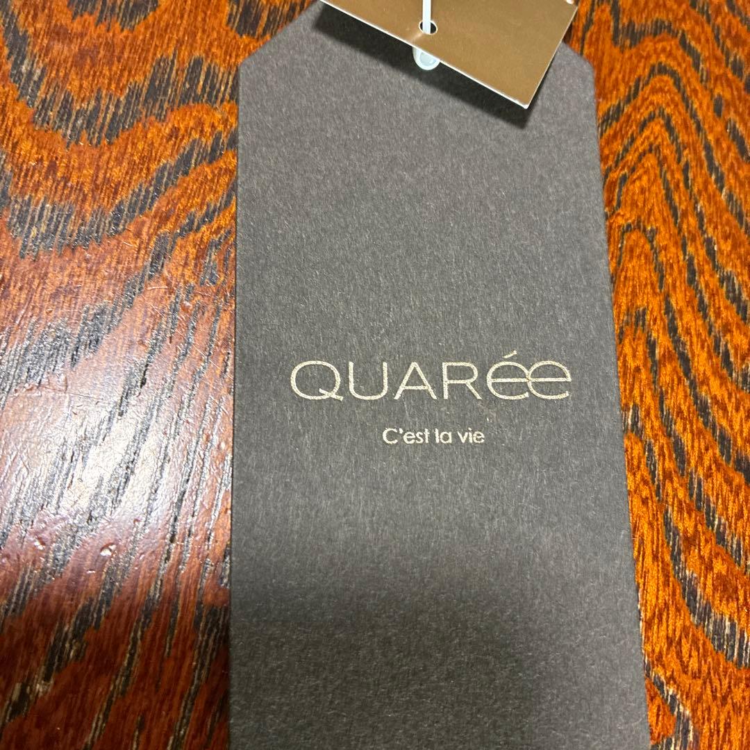 美品　QUARÉE クオリー　ダークネイビー ピーコート