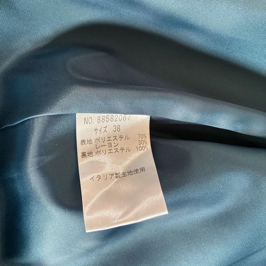 美品　QUARÉE クオリー　ダークネイビー ピーコート