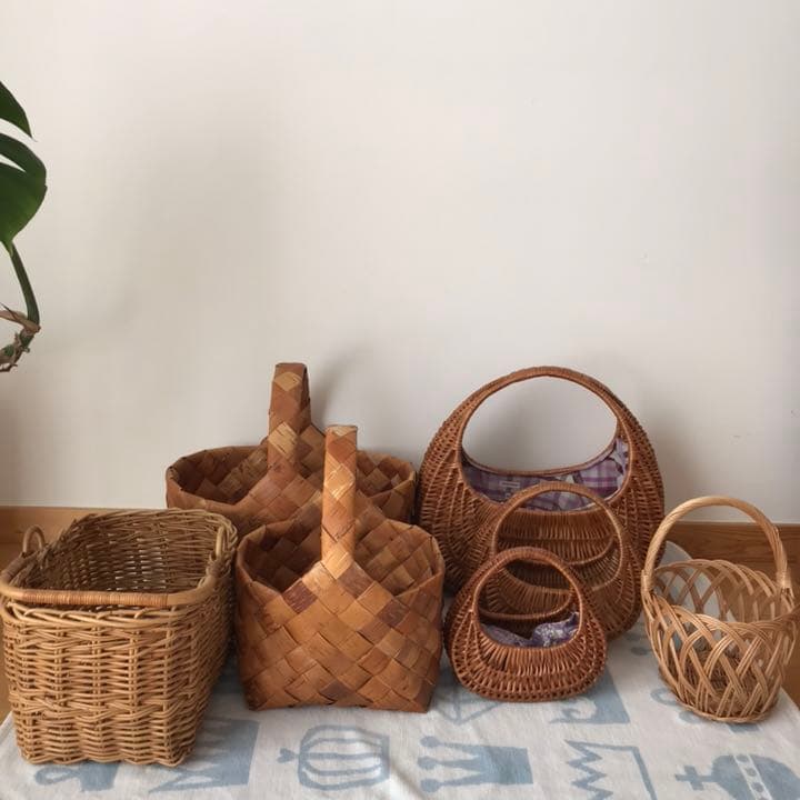 北欧藤のあみかごスウェーデンS