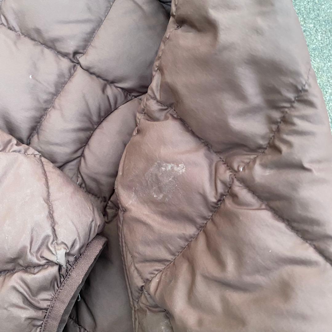 00s montbell リバーシブル キルティング ダウンジャケット テック系