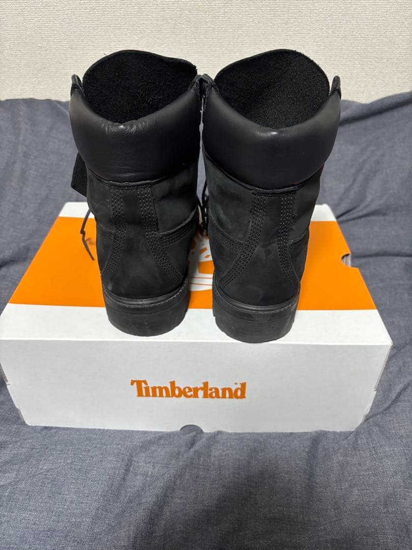 Timberland 6インチ プレミアム ウォータープルーフ ブーツ 黒