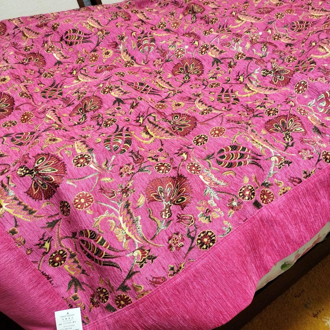 ★マルチカバーベッドカバー綺麗色トルコ製新品未使用