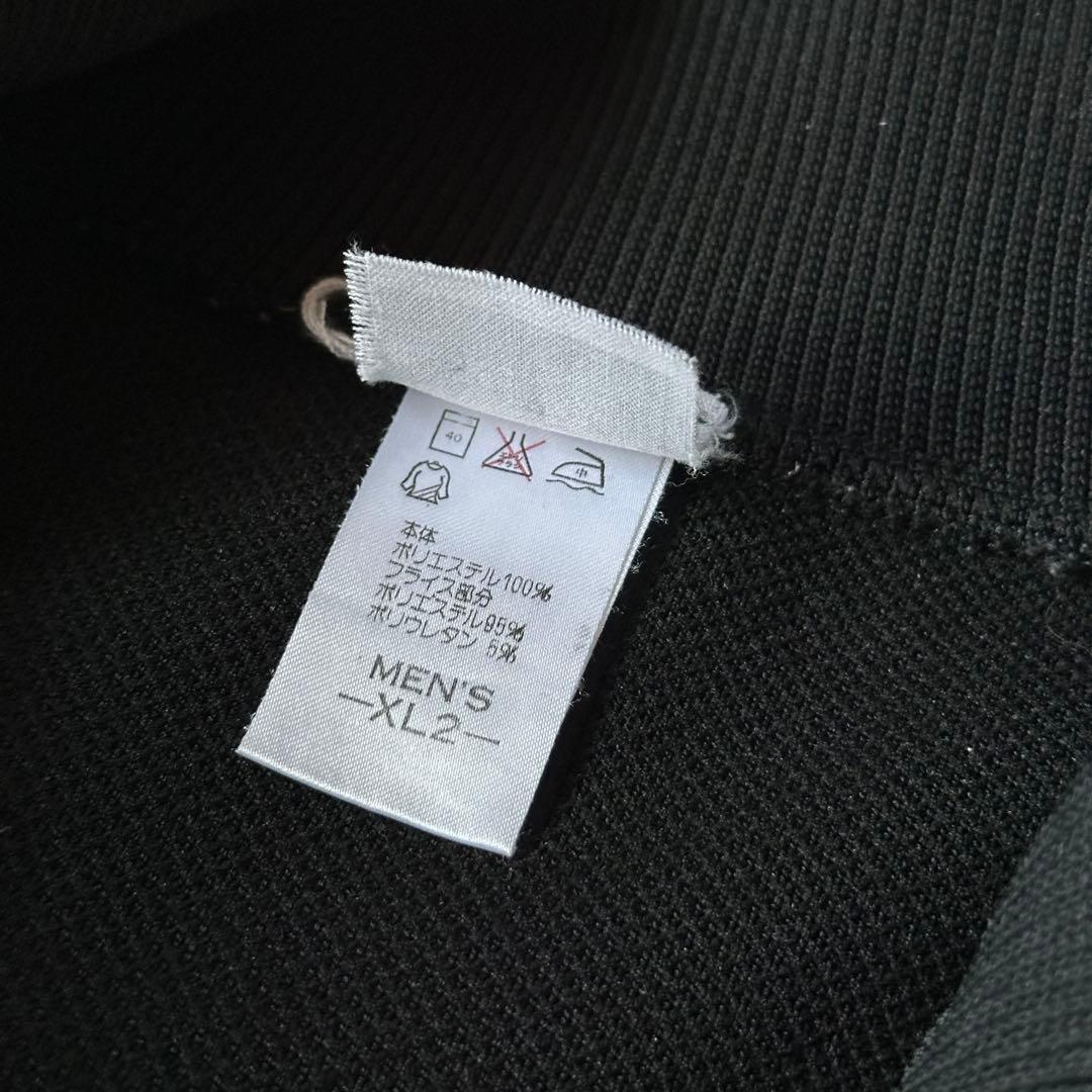 希少 NIKE トラックジャケット 銀タグ 刺繍ロゴ 90s ブラック XL