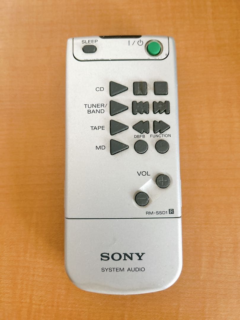 SONY CD MDコンポ　日本製　JMD-7 ビンテージ