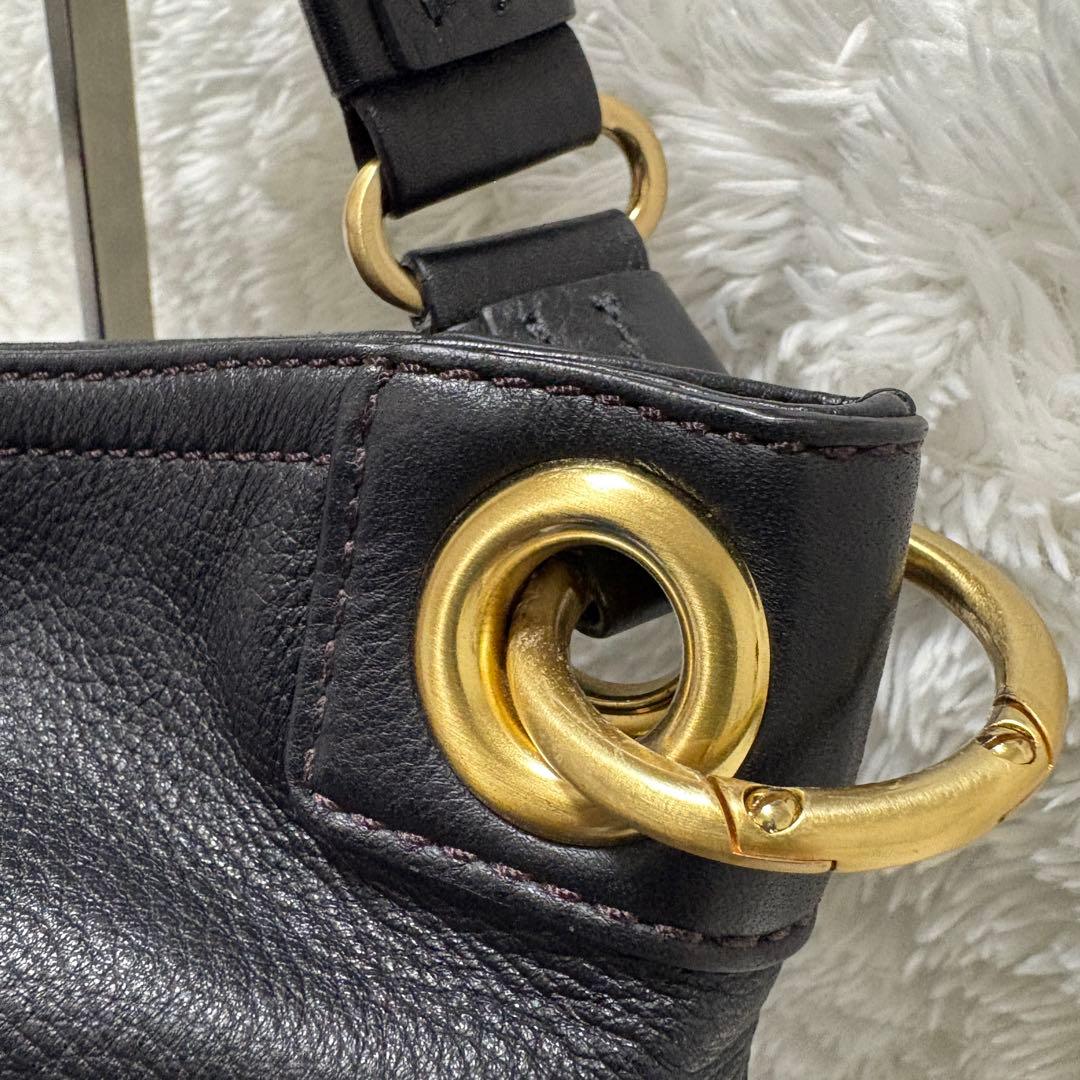 美品✨コールハーン Archive Leather Shoulder Bag