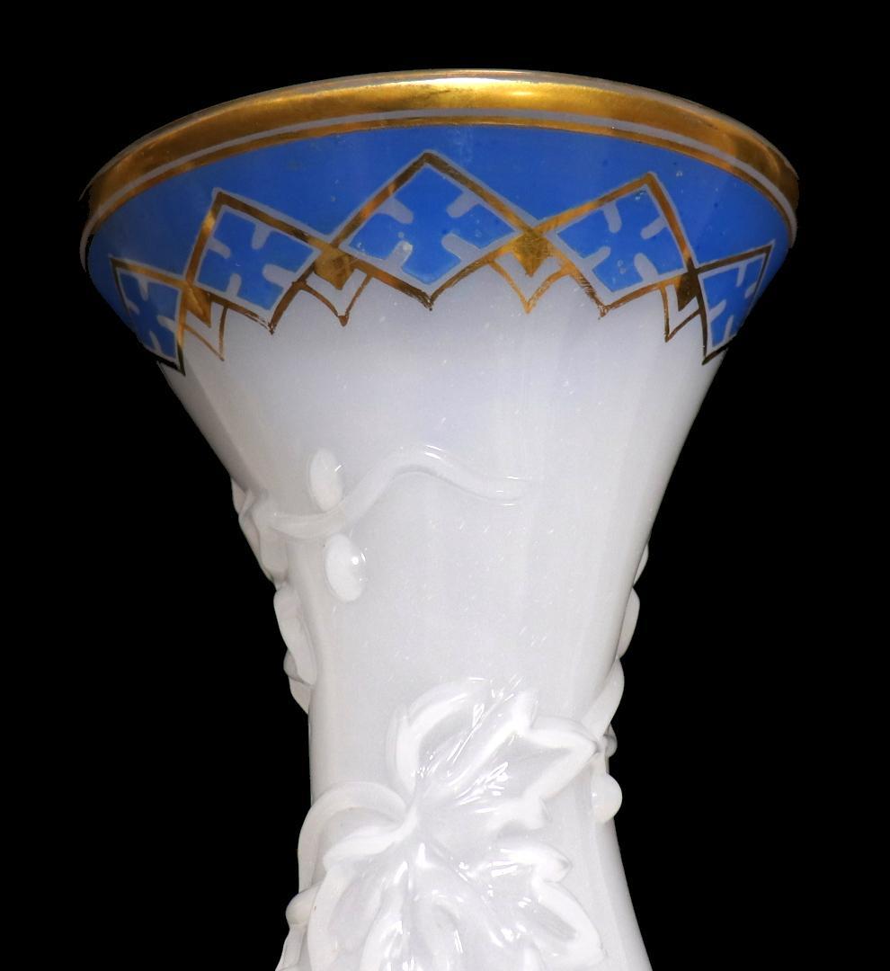 オールド・バカラ 19世紀 美術館級作品 パリ万博試作品 レアデザイン 大型花瓶