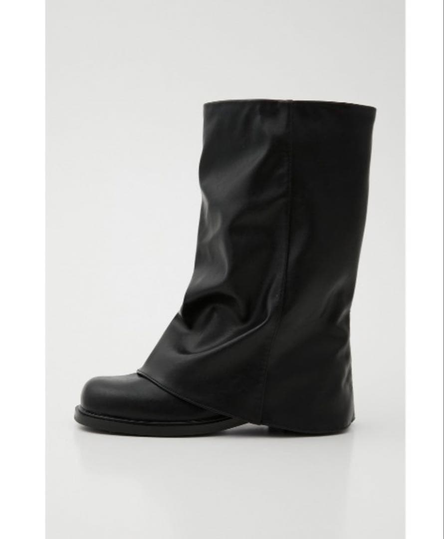 LAGUA GEM COVERED MIDDLE ブーツ　ロングブーツ　ブラック