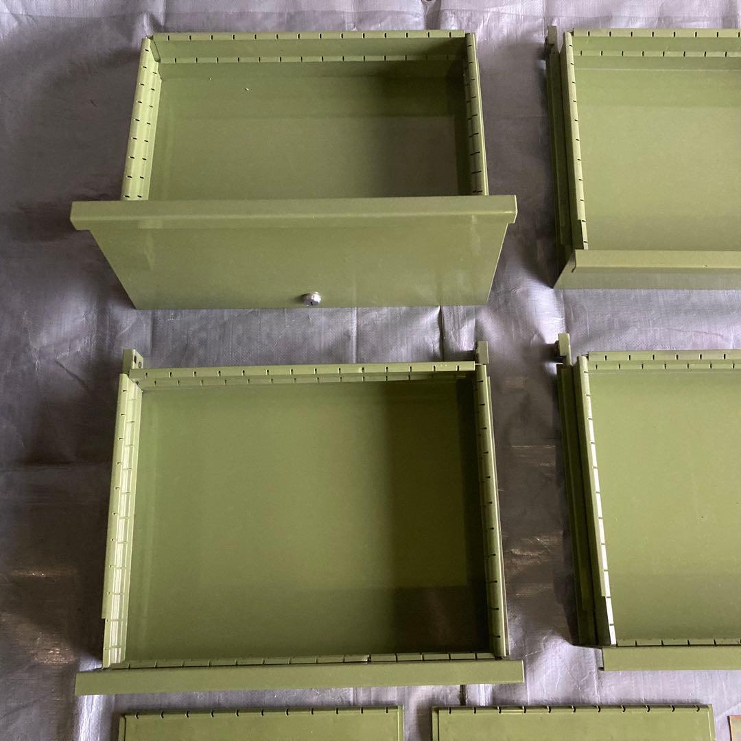 MERIX 濱田プレス工藝 ツールワゴン カート 工具入れ 引出し キャスター付