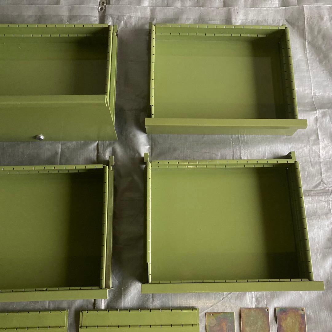 MERIX 濱田プレス工藝 ツールワゴン カート 工具入れ 引出し キャスター付