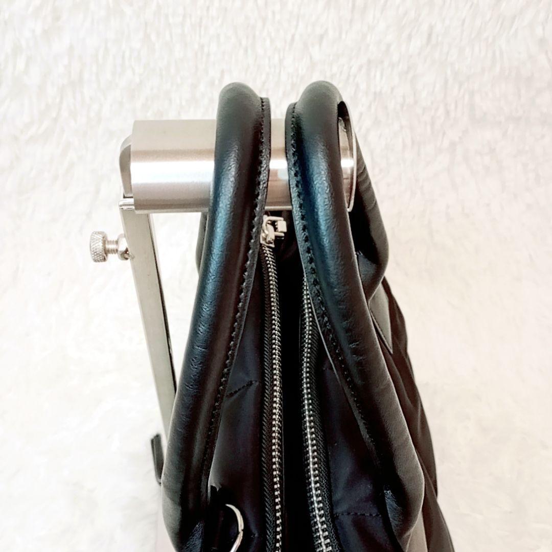 【極美品】ダイアナ ハンドバッグ ショルダーバッグ 2way 3層 ナイロン