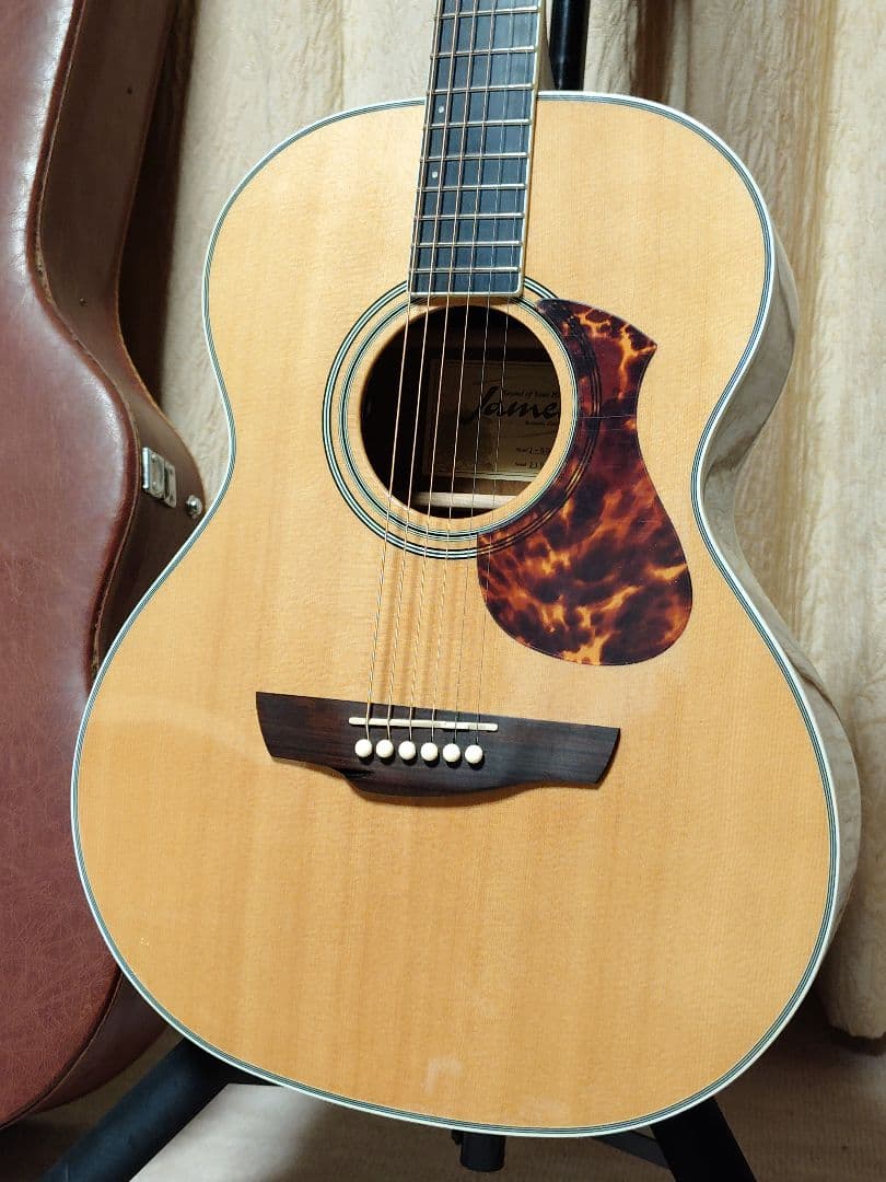 美品トップ単板エレアコ　JAMES J-500A/OVA NAT