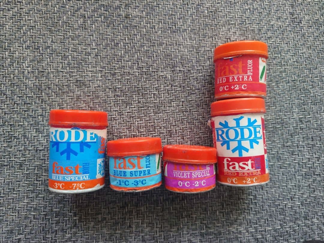 未使用＆中古品　まとめ売り　クロスカントリースキー　フッ素　グリップ ワックス