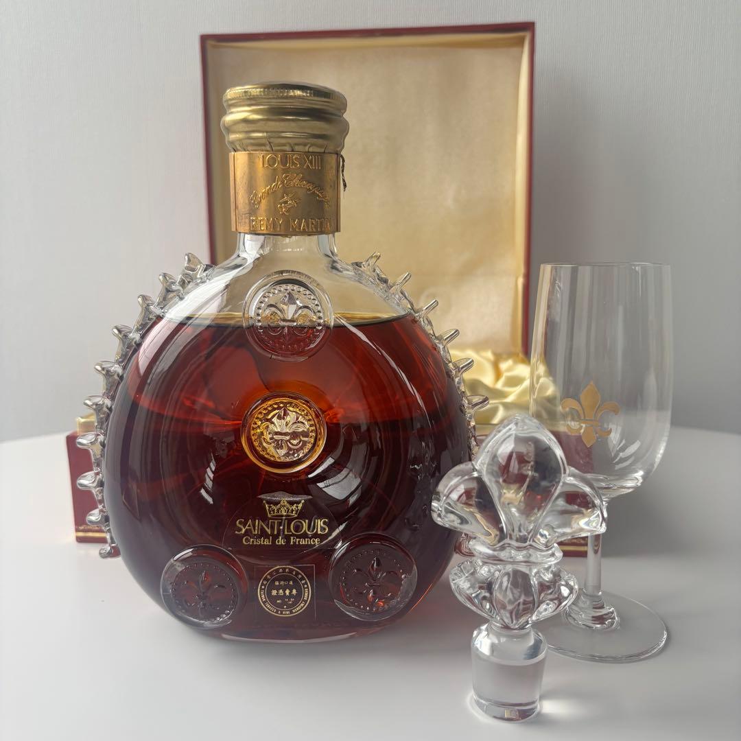 レミーマルタン ルイ13世 金ボトル 替栓 バカラグラス 750ml