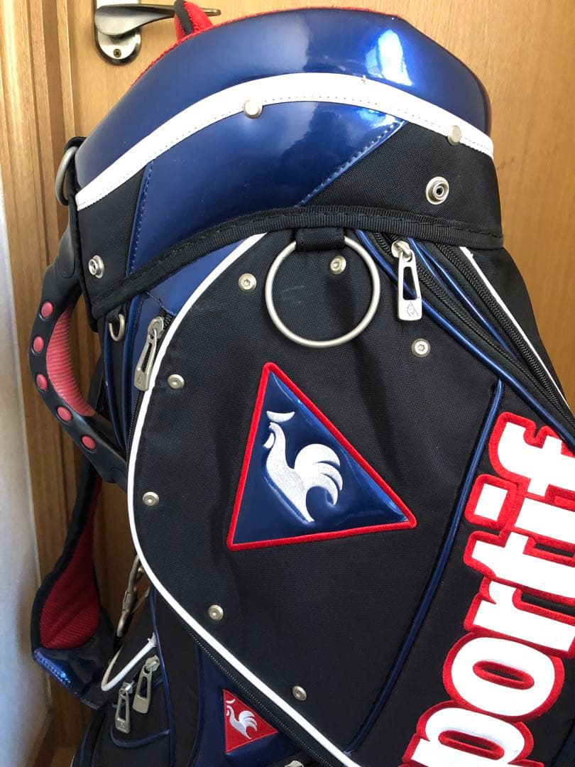 【送料込み】希少廃盤品　ルコックスポルティフ　キャディバッグ　ゴルフバッグ