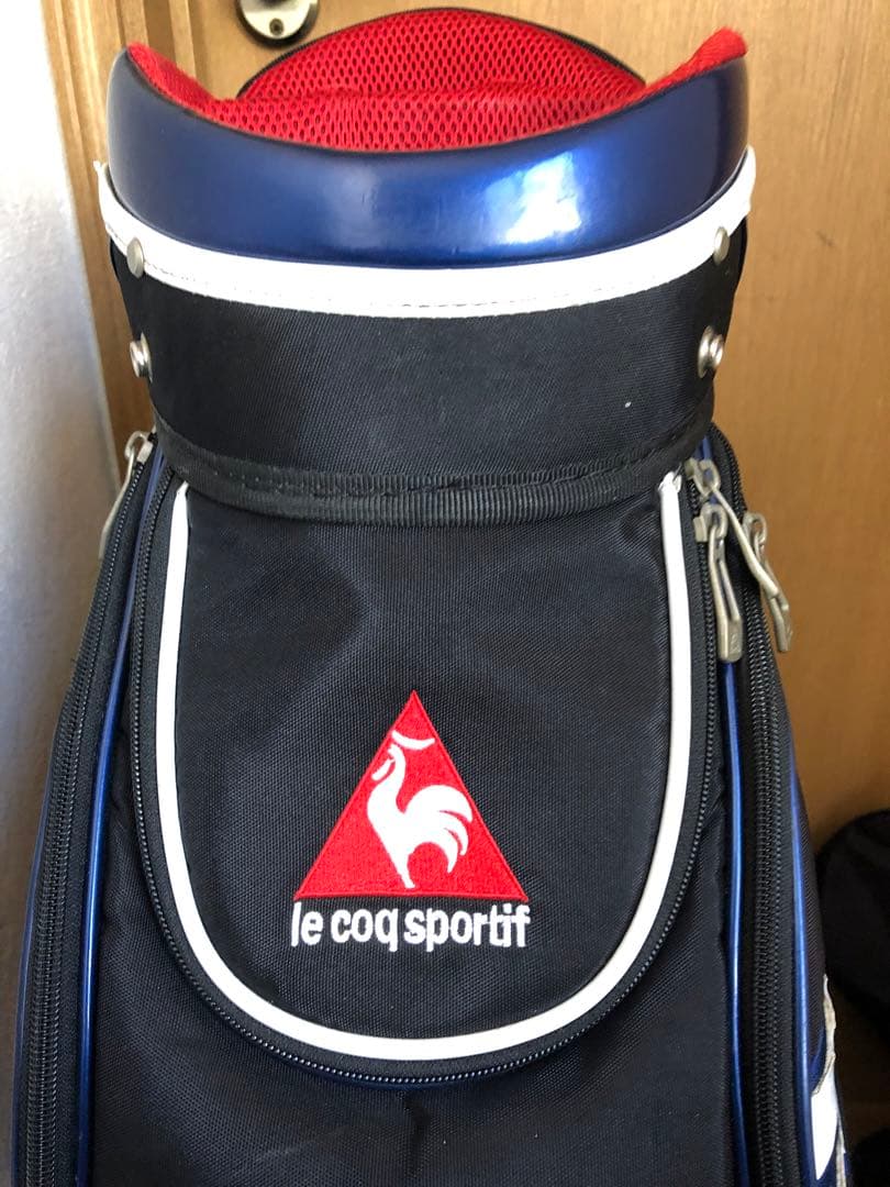 【送料込み】希少廃盤品　ルコックスポルティフ　キャディバッグ　ゴルフバッグ