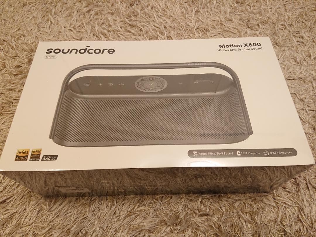 【新品未開封】Anker Soundcore Motion X600