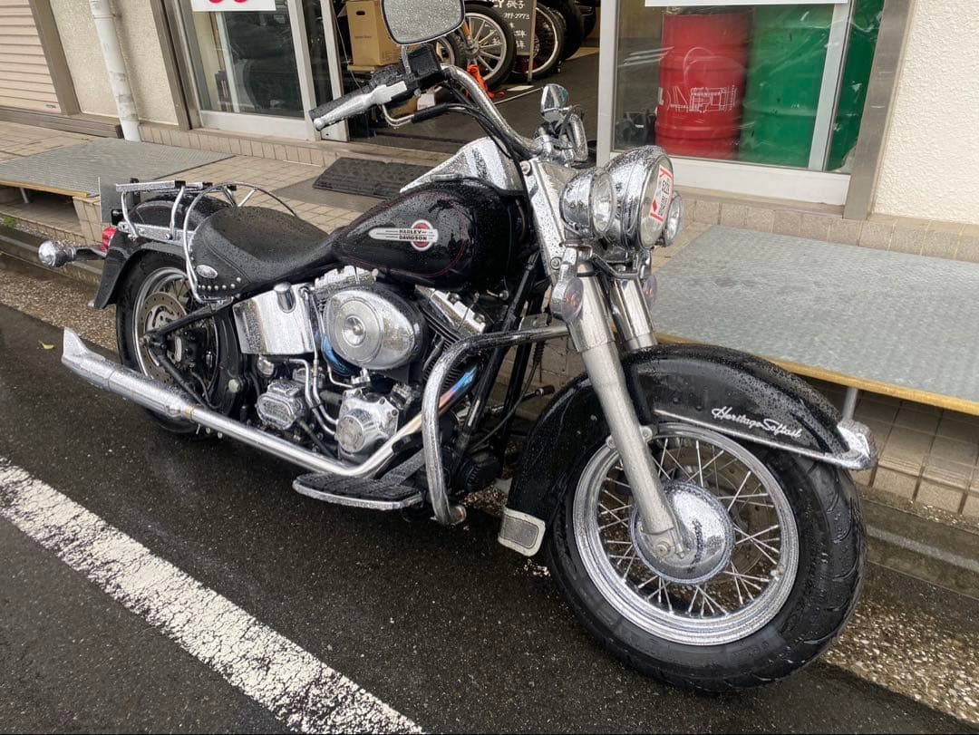 ハーレー　FLSTC1450 TC88 ツインカム フィッシュテールマフラー