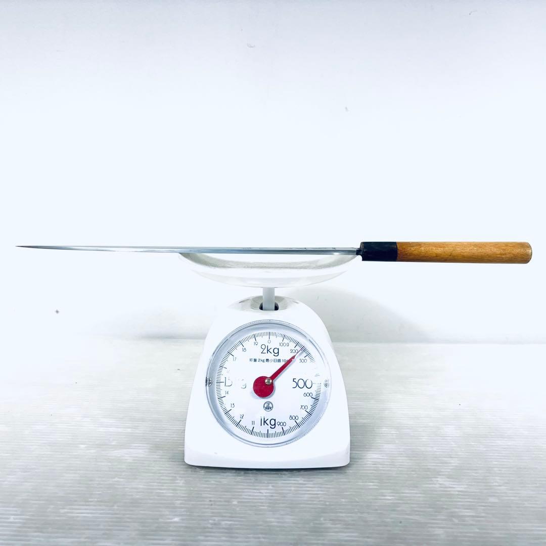 【和包丁】正本　柳刃包丁　鞘付き　刃渡り31cm