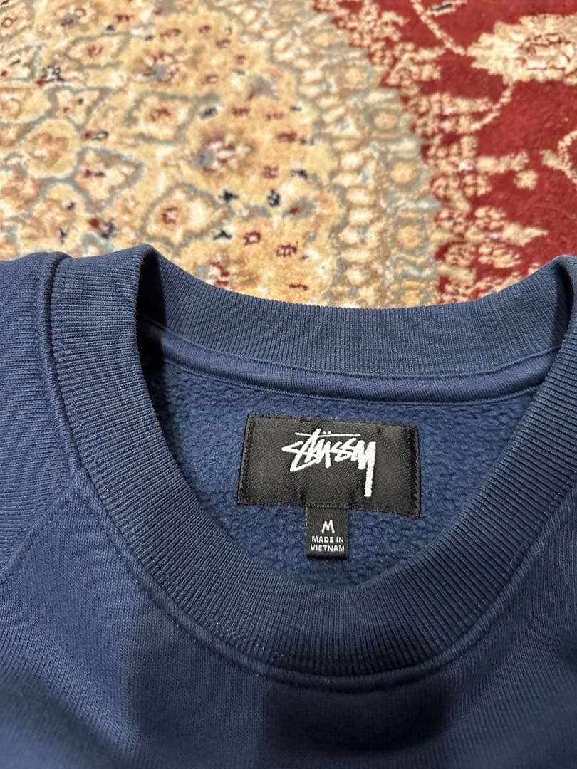 トップス Stussy FLEECE RAGLAN CREW