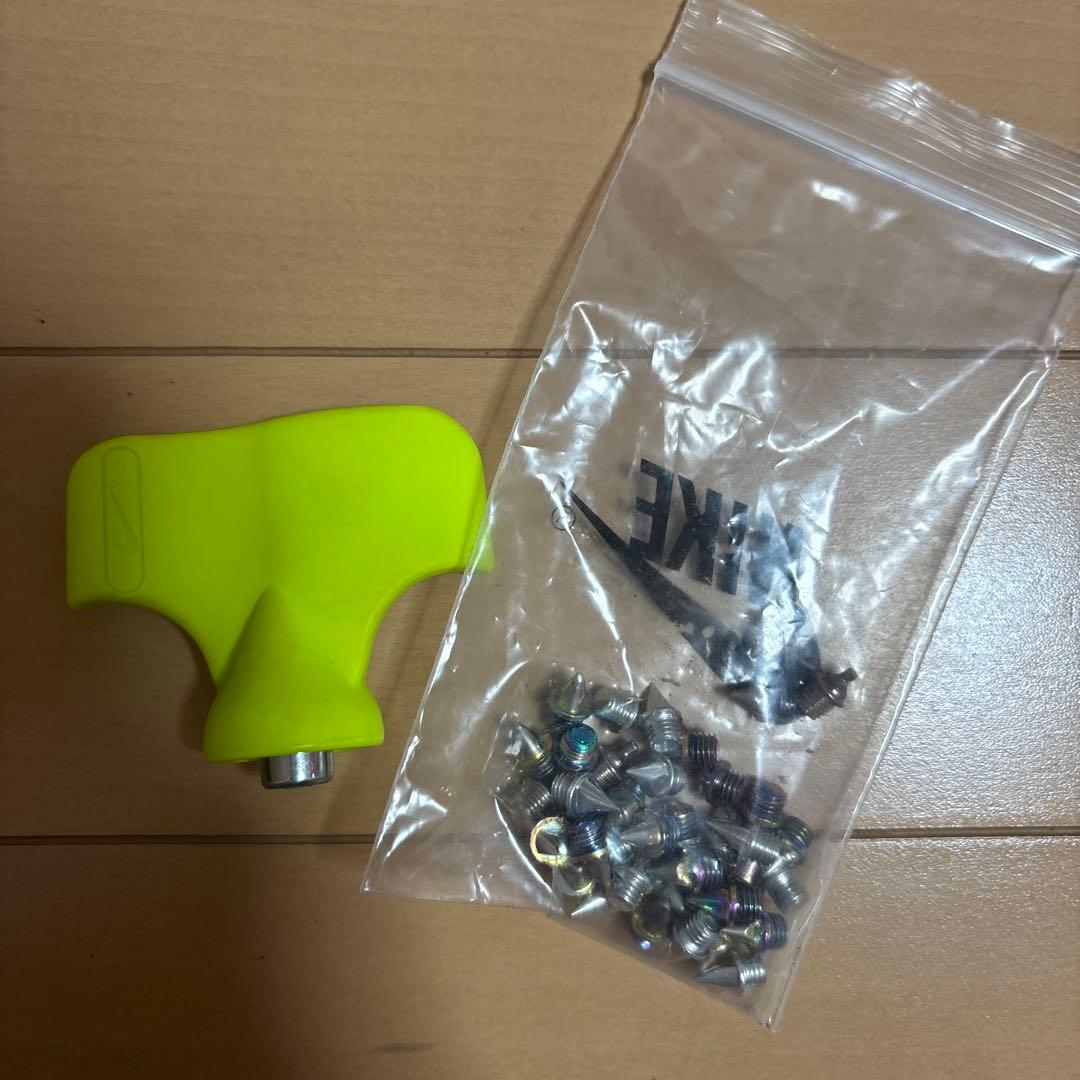 希少　試し履き　ナイキ　エアズームビクトリー　ブラック 24.5cm