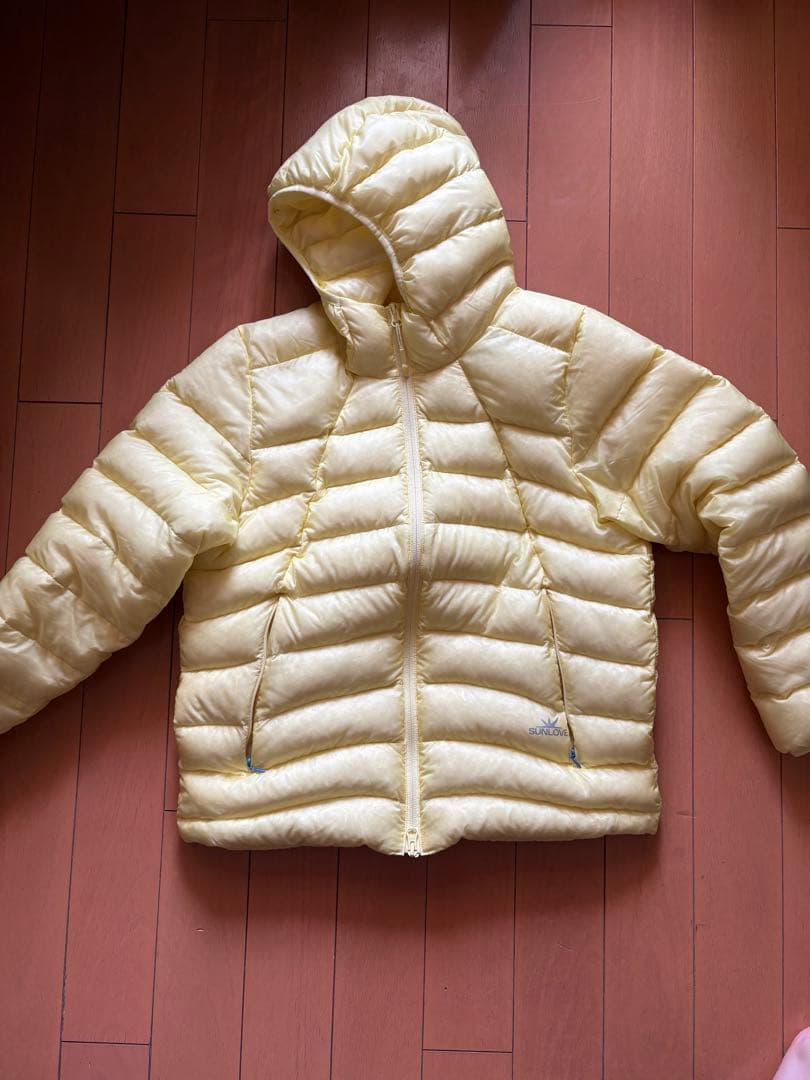 【完売品】SUNLOVE ダウンジャケット　イエロー