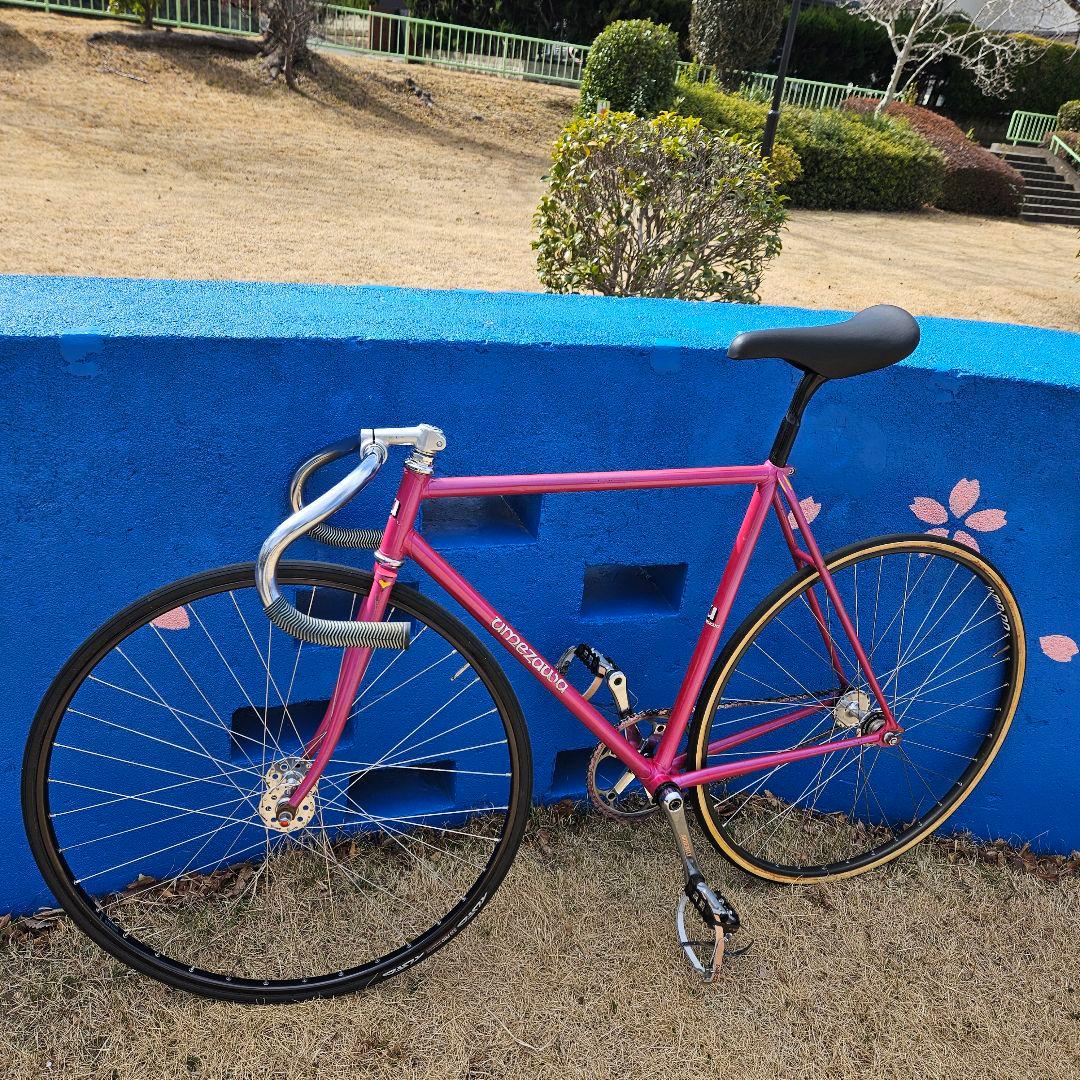 ウメザワ　競輪　ピスト　540　njs　110エンド　フレームセット