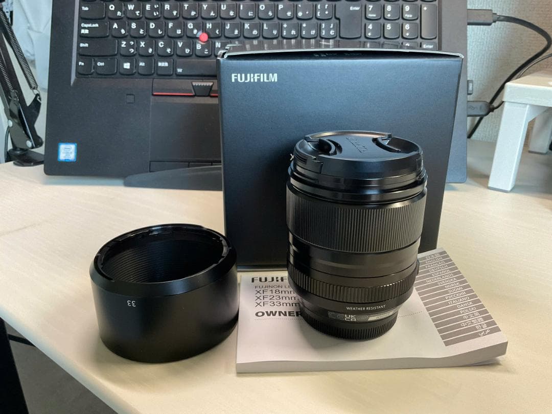 【美品】 XF33mmF1.4 R LM WR レンズ 富士フイルム