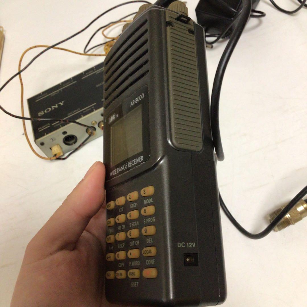名機　最終06シリアル SONY AOR AR8000 XA-C30 受信機