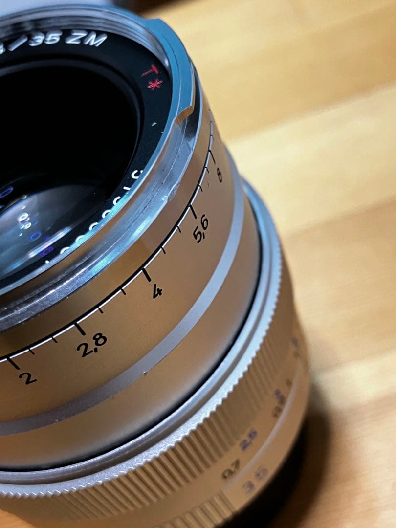 ZEISS Distagon 35mm f1.4 ZM シルバー