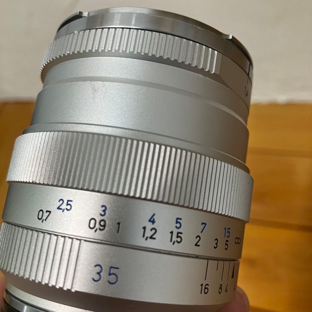 ZEISS Distagon 35mm f1.4 ZM シルバー