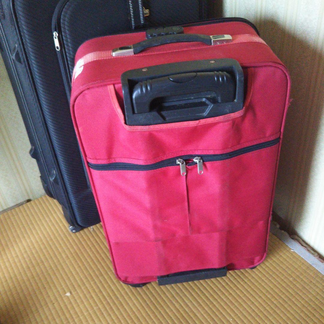 大型キャリーバッグ 布製ソフトケース　Lサイズ　2個セット