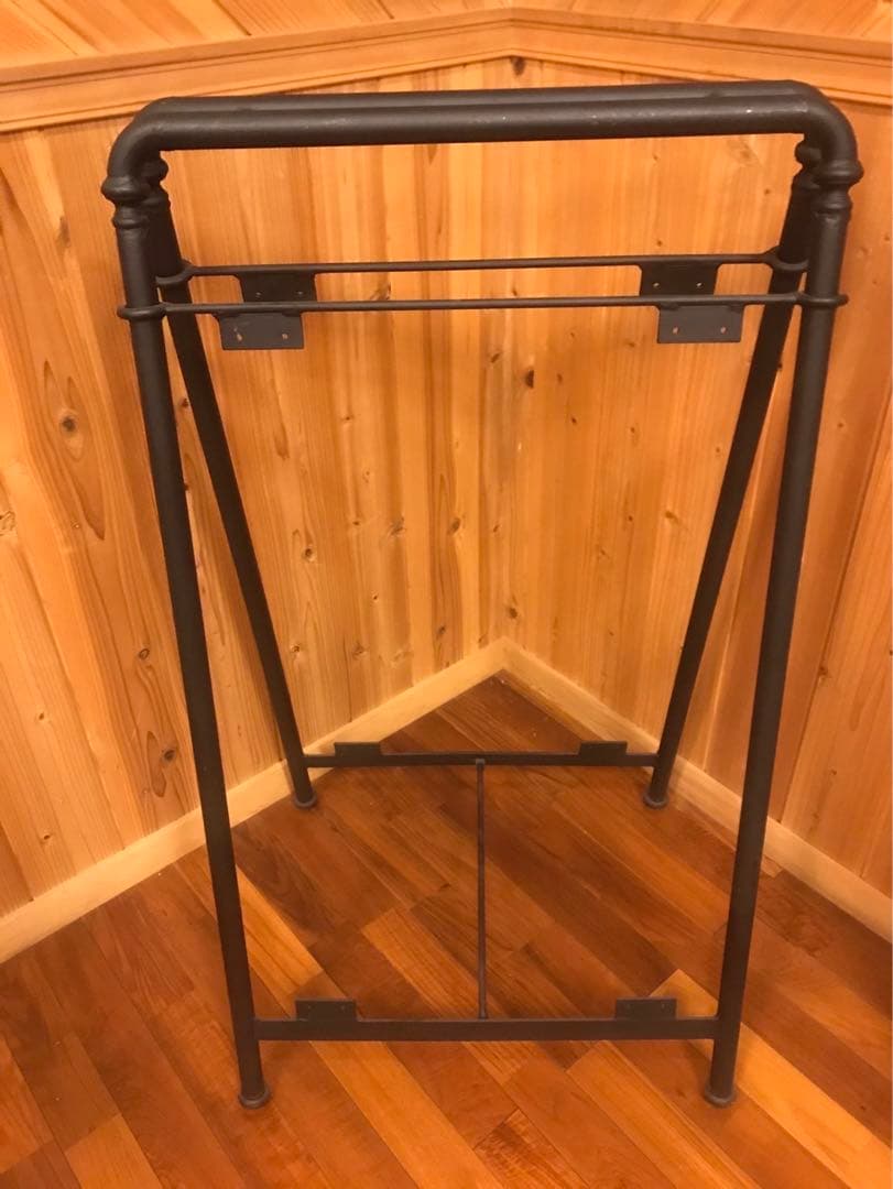 【アイアン職人】 1点のみ❗️大正ロマン　Ａ型看板　全て手曲げ❗️