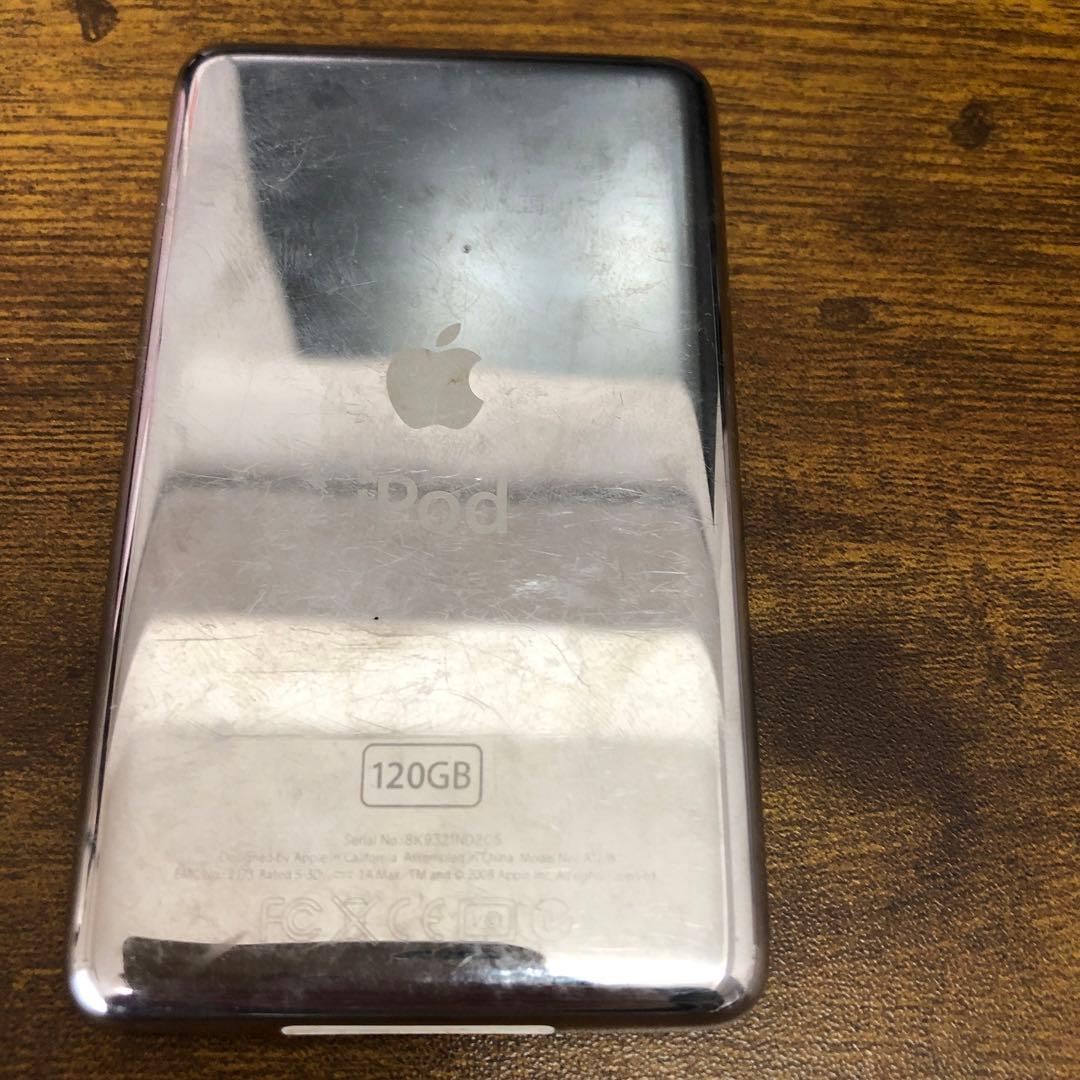 ポータブルプレーヤー ipod classic 120GB silver