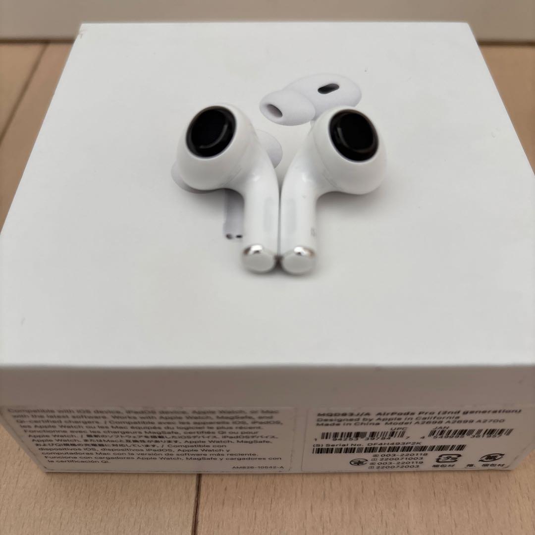★値下げ【美品】Apple AirPods Pro第二世代 MQD83J/A