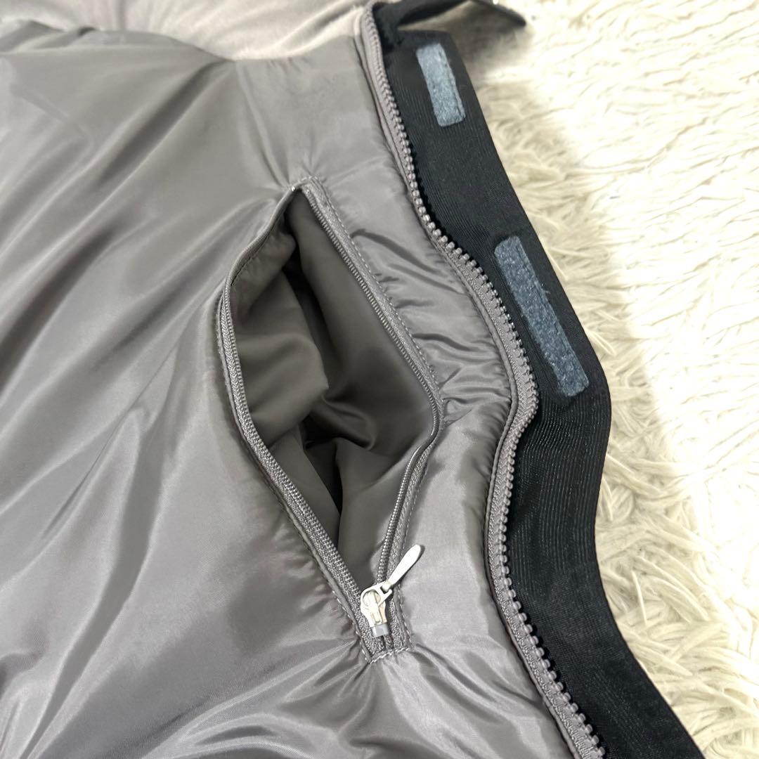 デサント スキーウェア 上下セット サイズM 洗える 人気 フード 黒