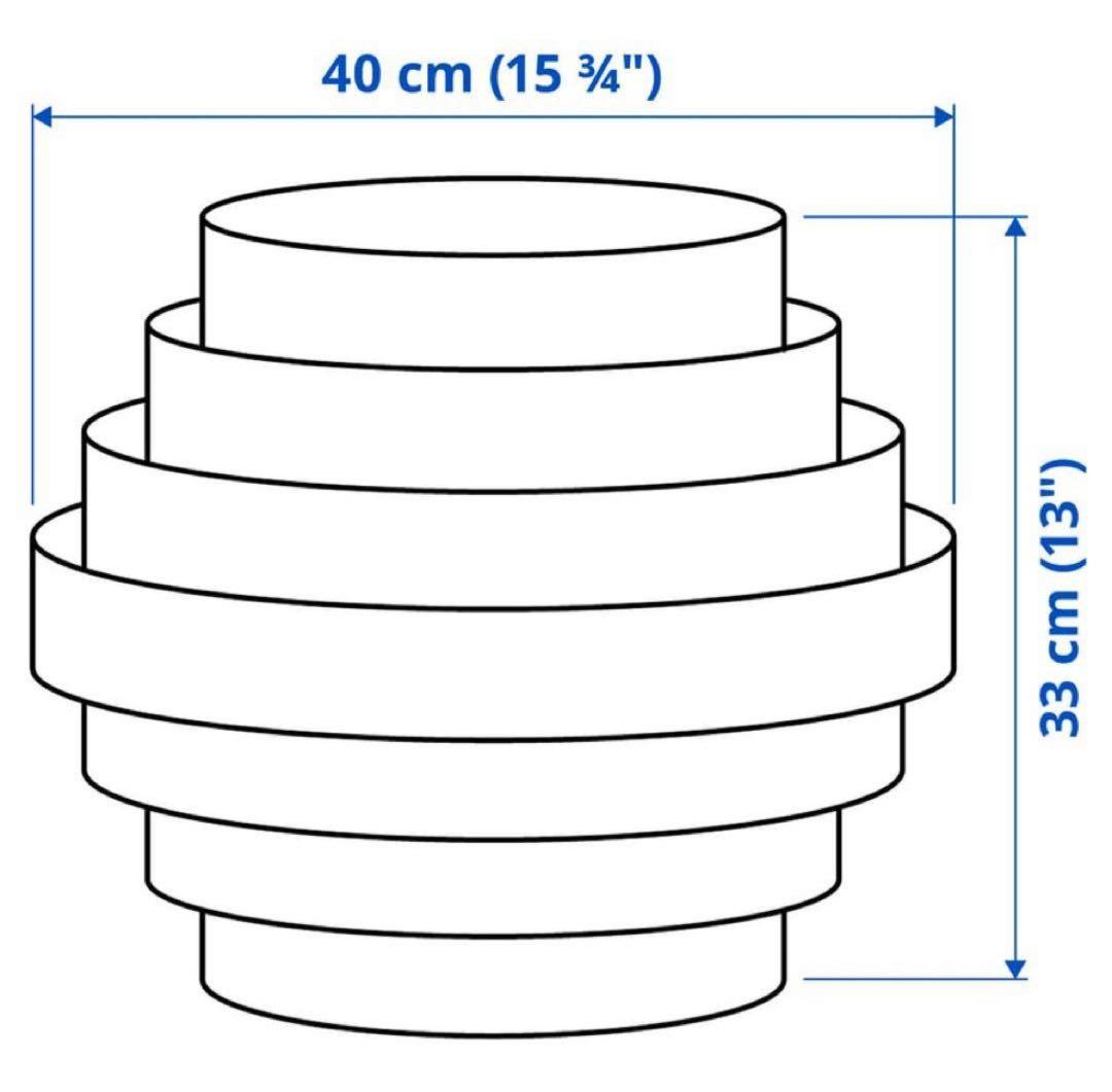 【IKEA】ペンダントランプシェード　DYKARKLOCKA デュカルクロッカ