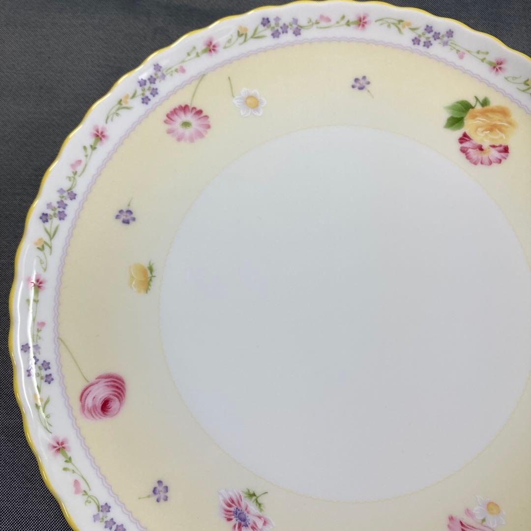 ノリタケ　ジュヌフレール　パーティーセット　プレート　ケーキ皿　取り皿　花