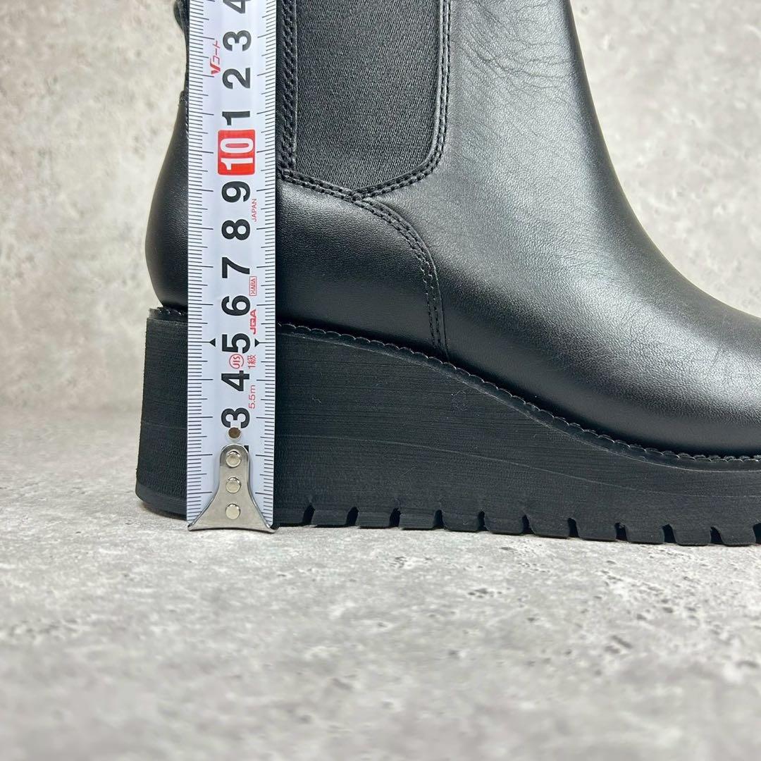 【箱付】COLE HAAN サイドゴア ウォータープルーフ 厚底 グランド