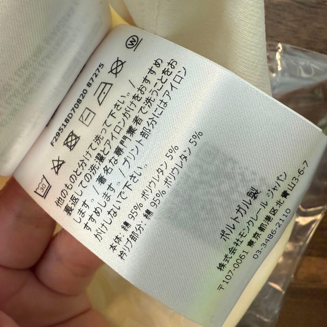 【新品未使用】MONCLER モンクレール　ロンT 3anni