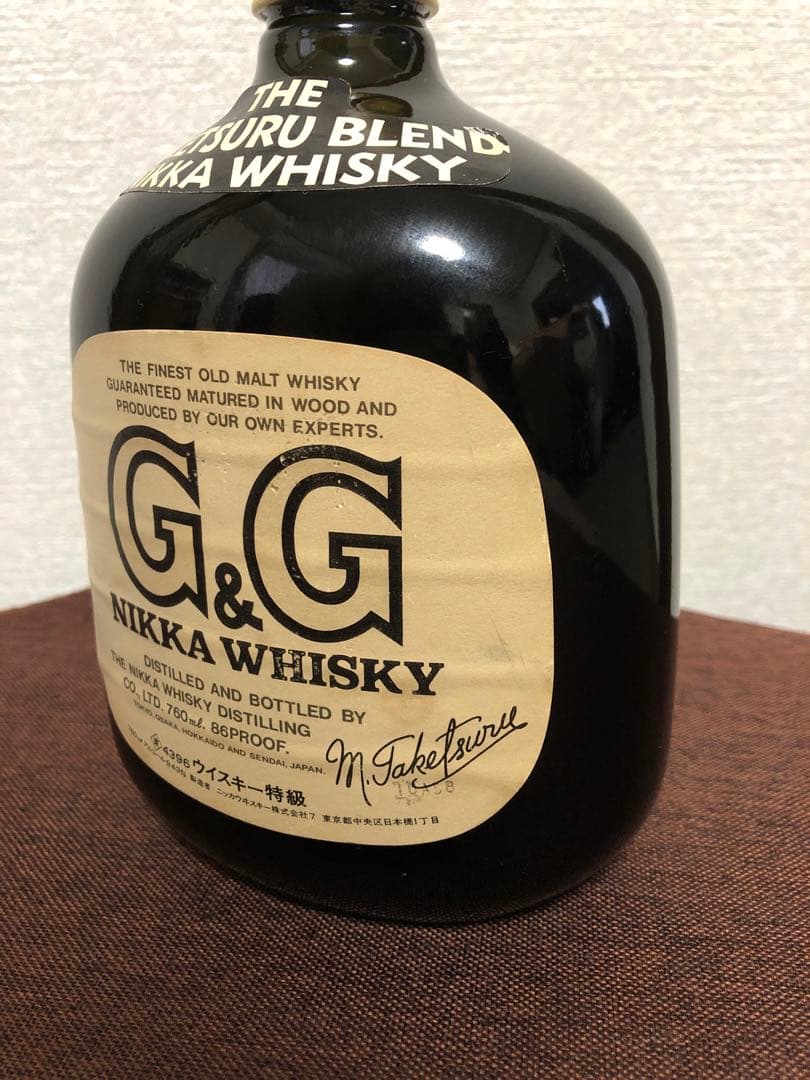 NIKKA ニッカ G＆G 竹鶴 ブレンデッド ウイスキー 希少酒 古酒 特級