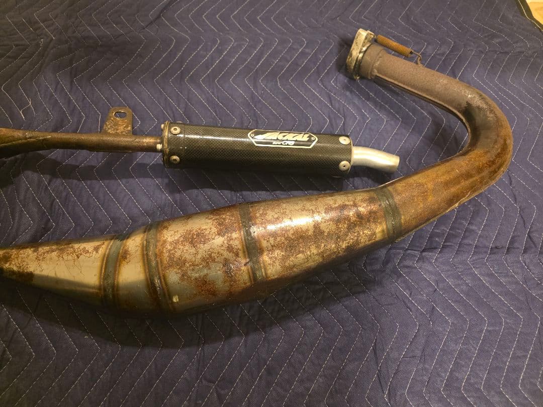 SP忠男 RZ250 チャンバー マフラー JMCA ジャッカルスーパーCRS