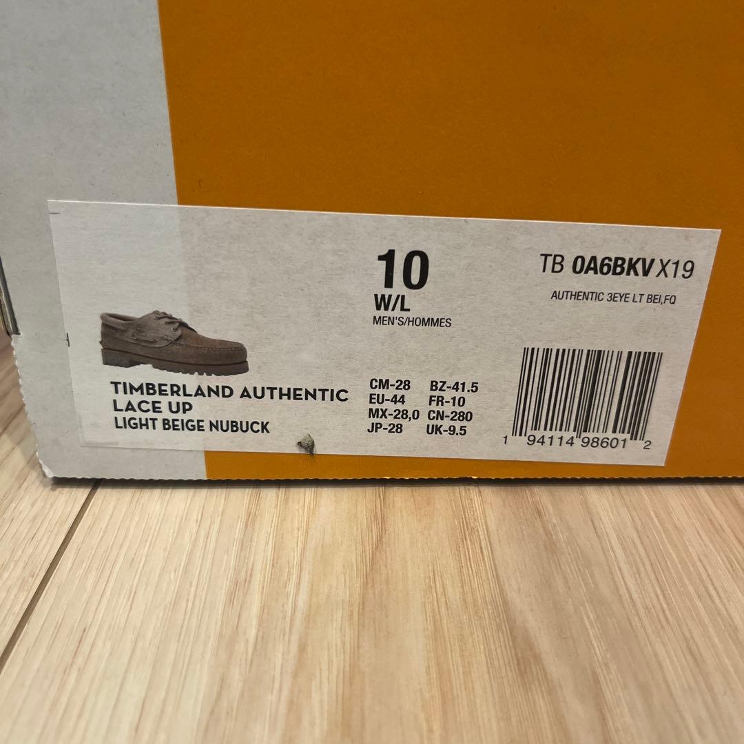 靴 Timberland nonnative 3 eye 10 28