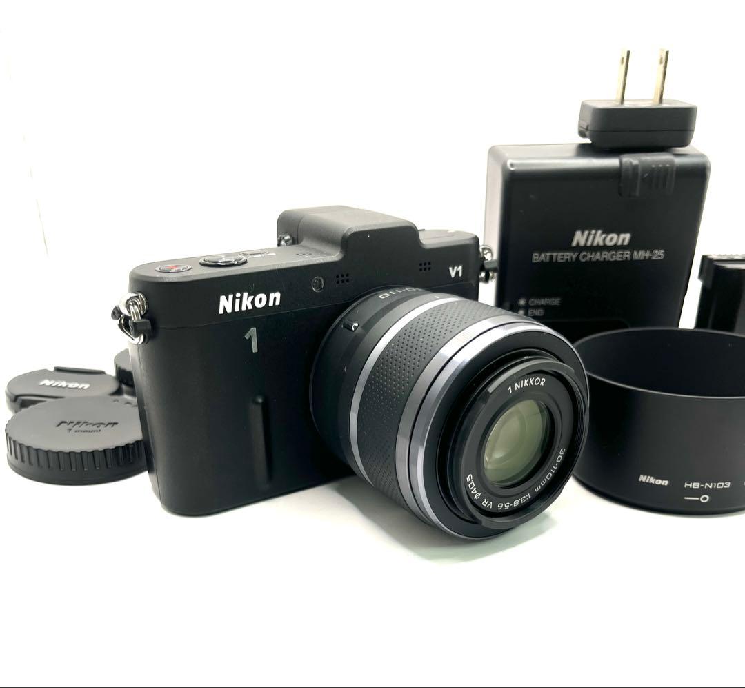 Nikon 1 V1 ミラーレスカメラ 10-30mmレンズ セット#358