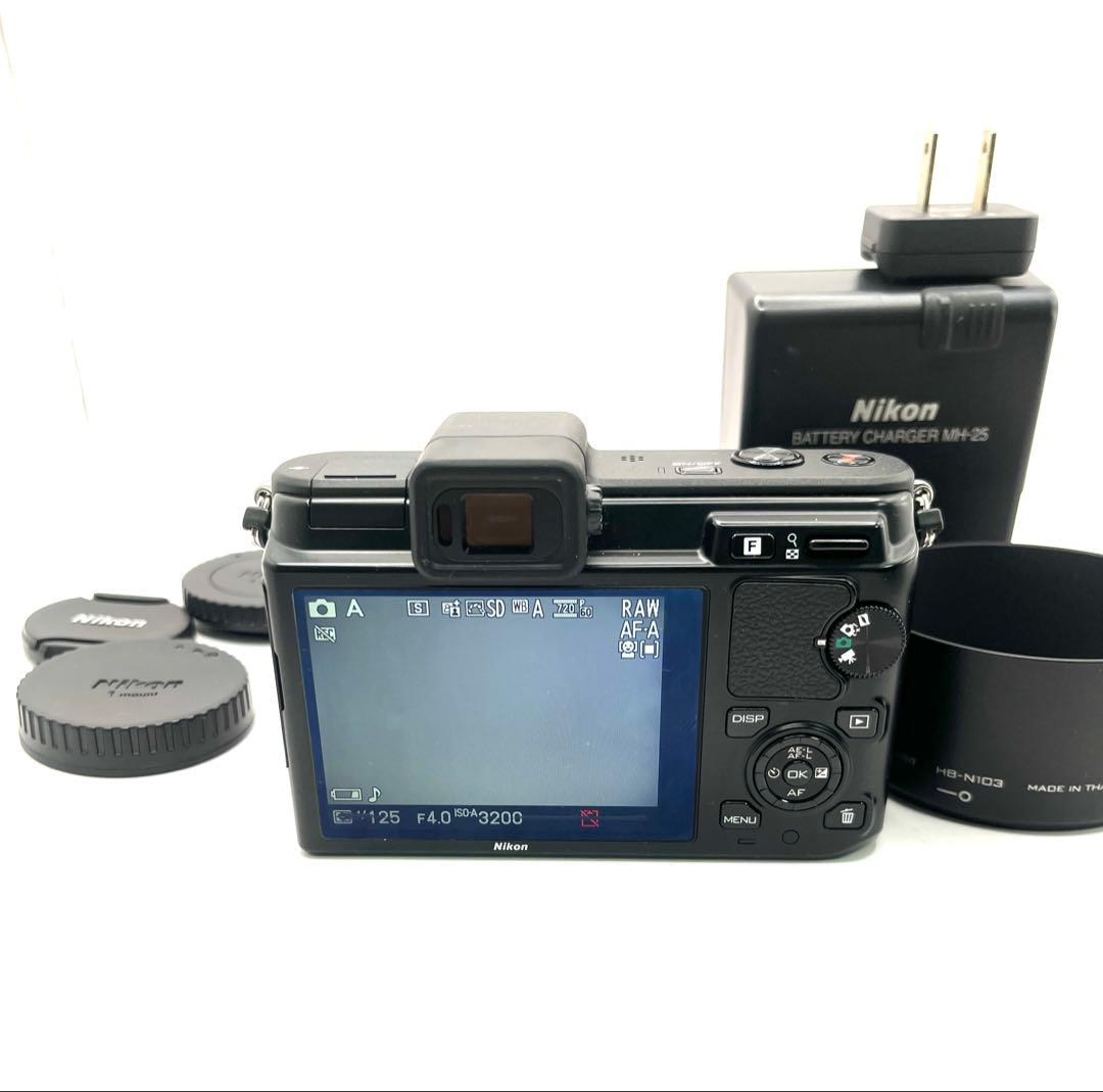 Nikon 1 V1 ミラーレスカメラ 10-30mmレンズ セット#358