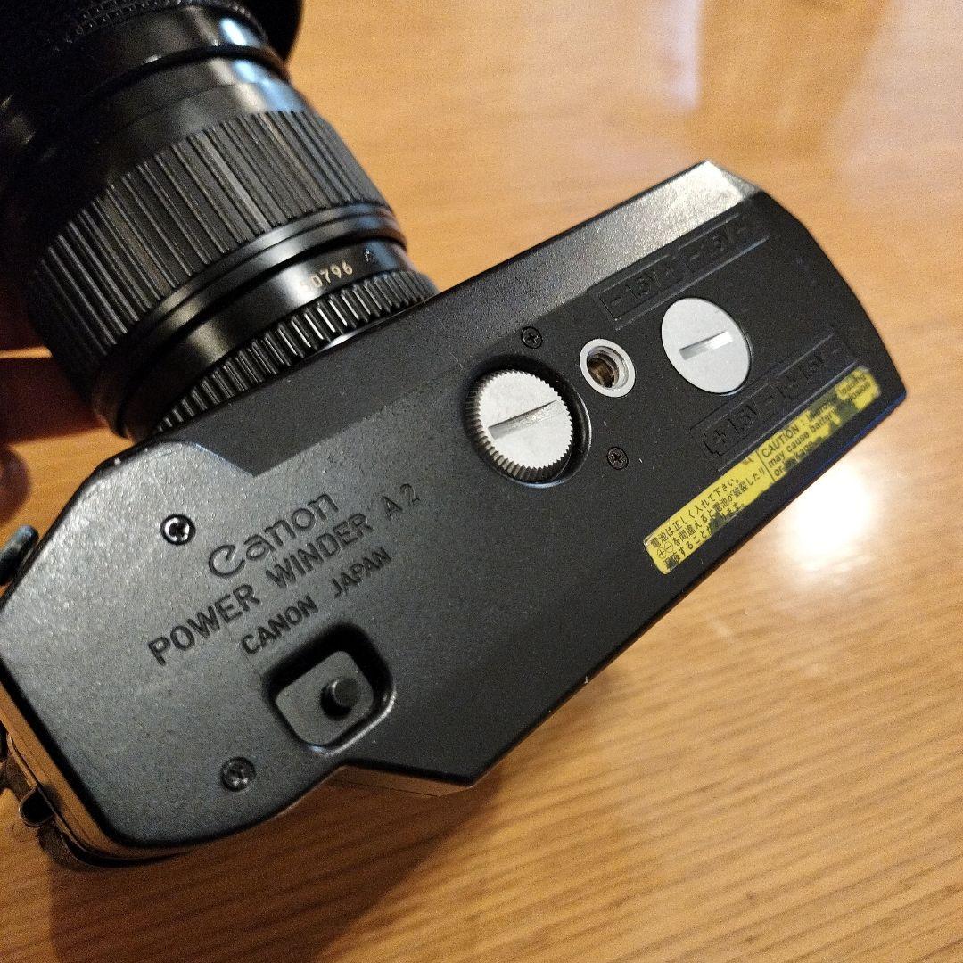 CANON　A1　レンズ、ワインダー付き